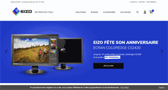 Desktop Screenshot of eizo.fr