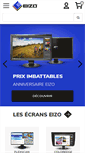 Mobile Screenshot of eizo.fr