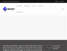 Tablet Screenshot of eizo.es