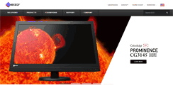 Desktop Screenshot of eizo.com
